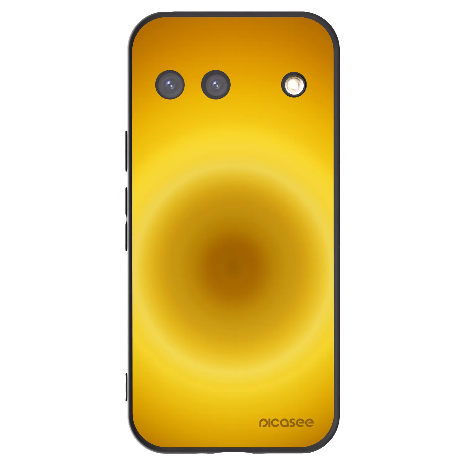 Picasee silikonowe czarne etui na Google Pixel 9 - Solar Pulse