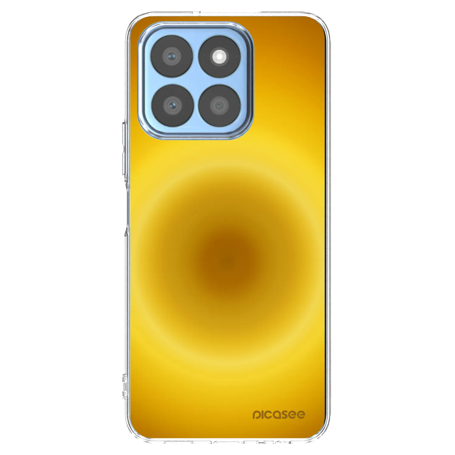 Picasee silikonowe przeźroczyste etui na Honor X8c - Solar Pulse