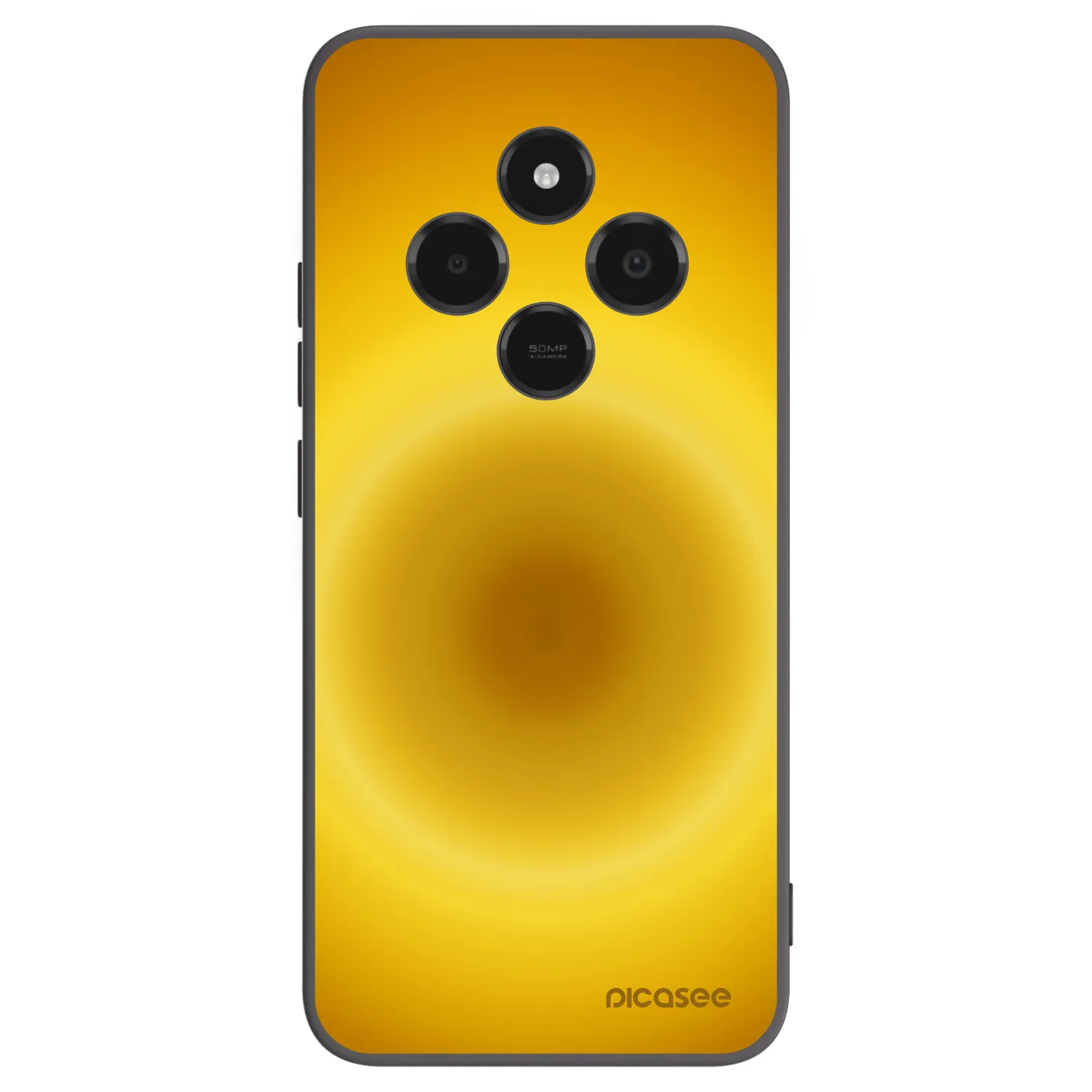 Picasee silikonowe czarne etui na Xiaomi Poco C75 - Solar Pulse