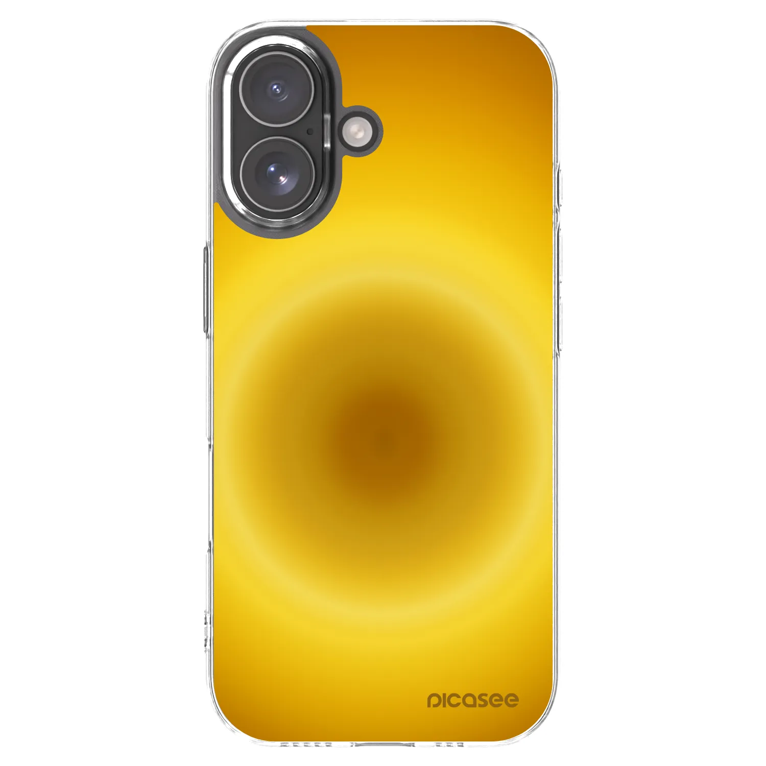 Picasee silikonowe przeźroczyste etui na Apple iPhone 17 - Solar Pulse