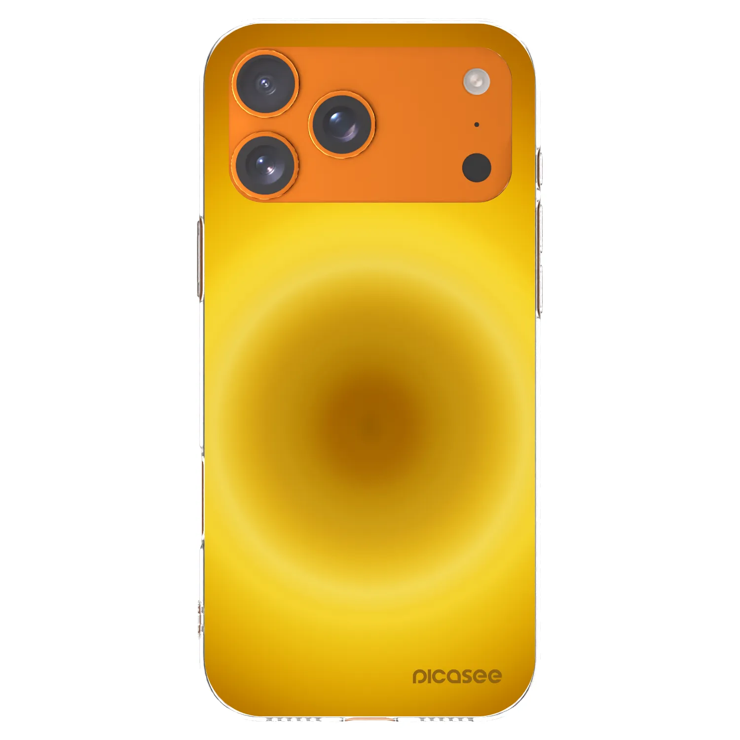 Picasee silikonowe przeźroczyste etui na Apple iPhone 17 Pro Max - Solar Pulse