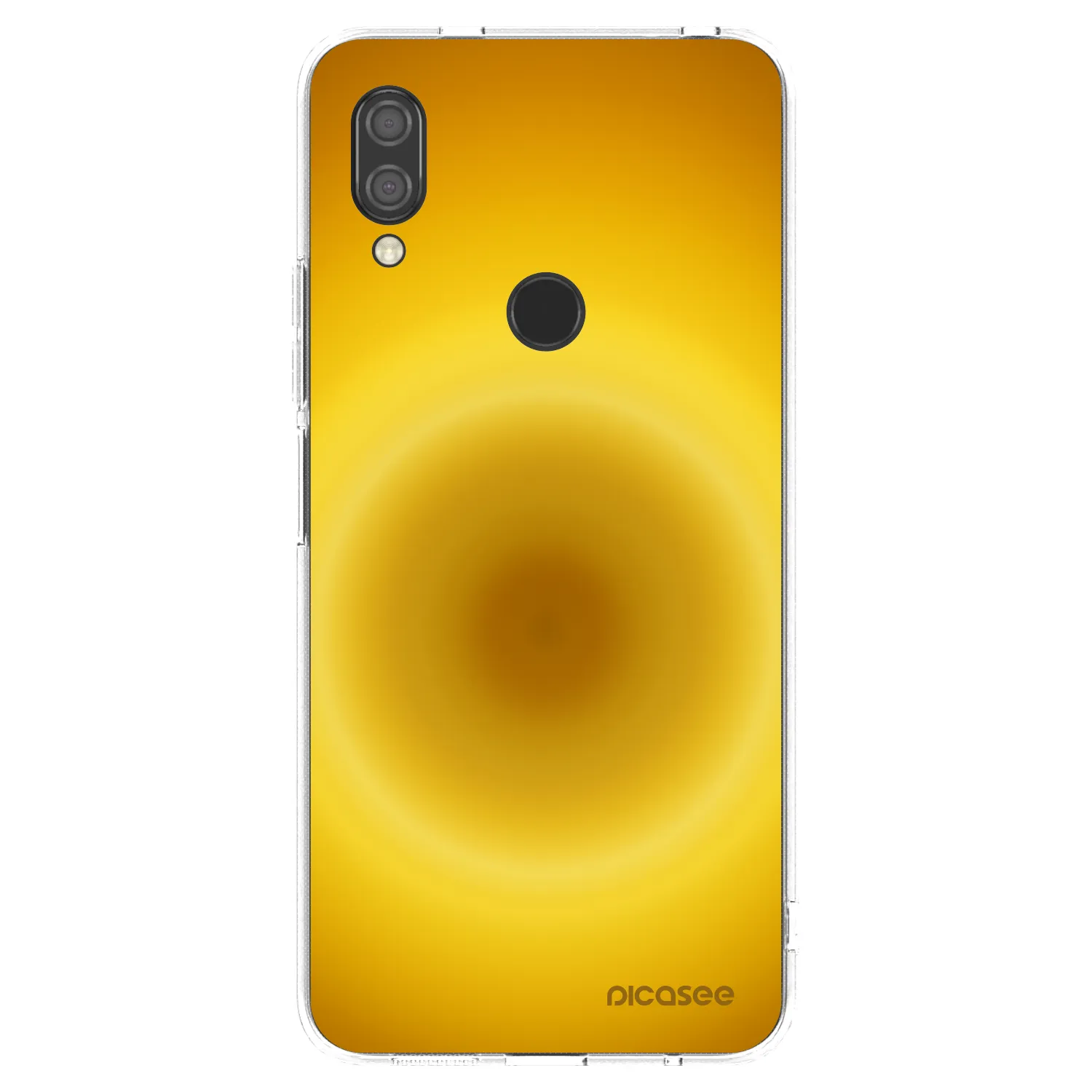 Picasee silikonowe przeźroczyste etui na Xiaomi Redmi 7 - Solar Pulse