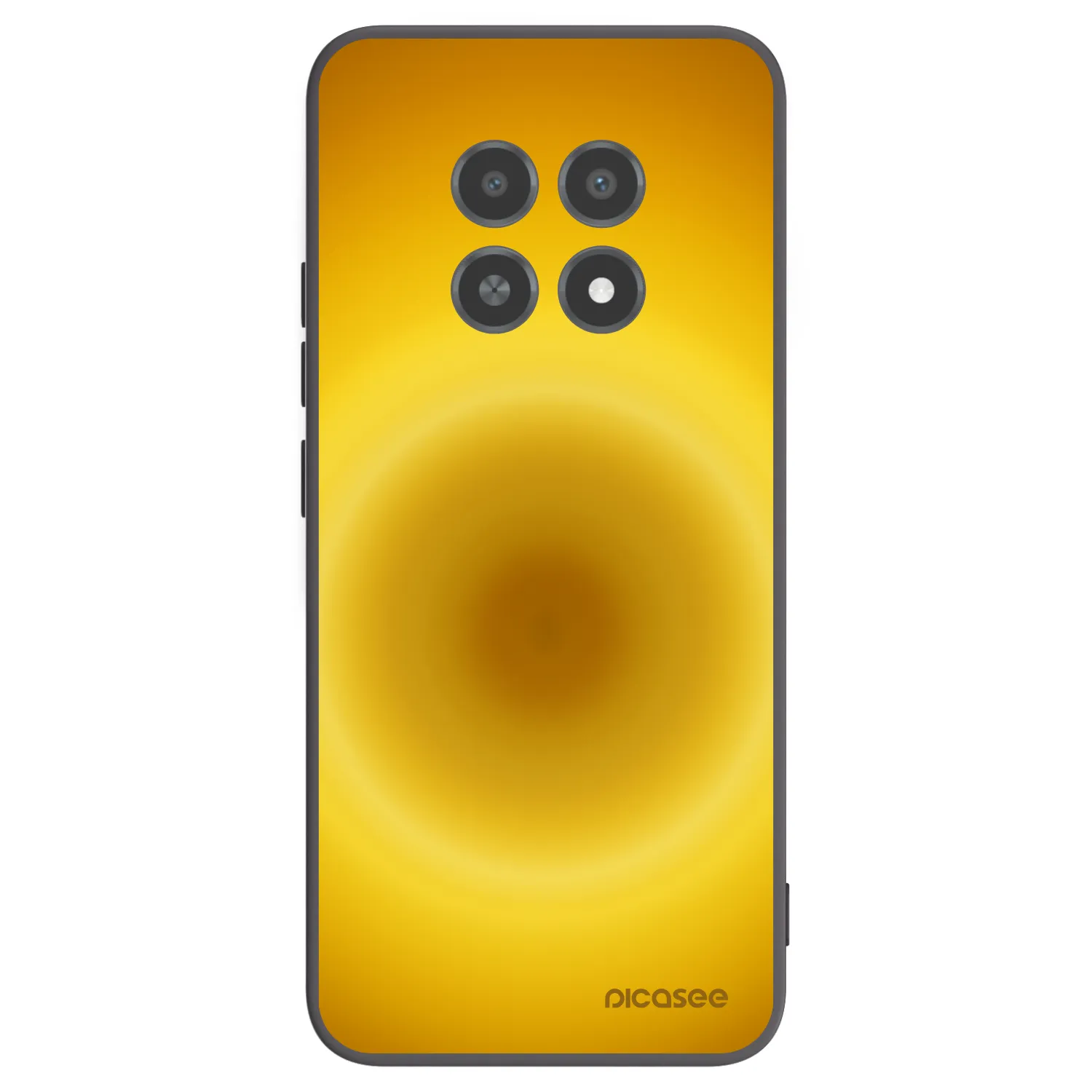 Picasee silikonowe czarne etui na Realme 12X - Solar Pulse