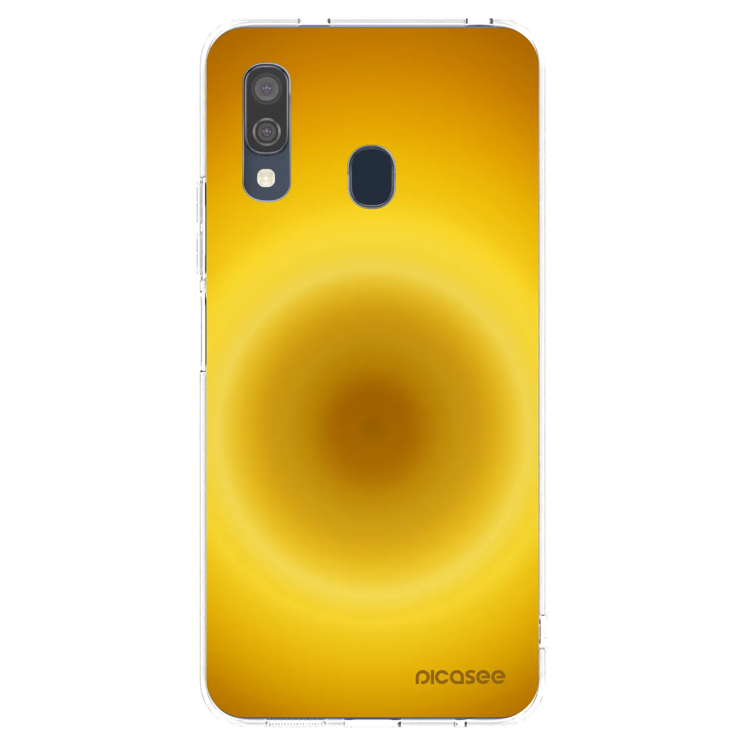 Picasee silikonowe przeźroczyste etui na Samsung Galaxy A40 A405F - Solar Pulse