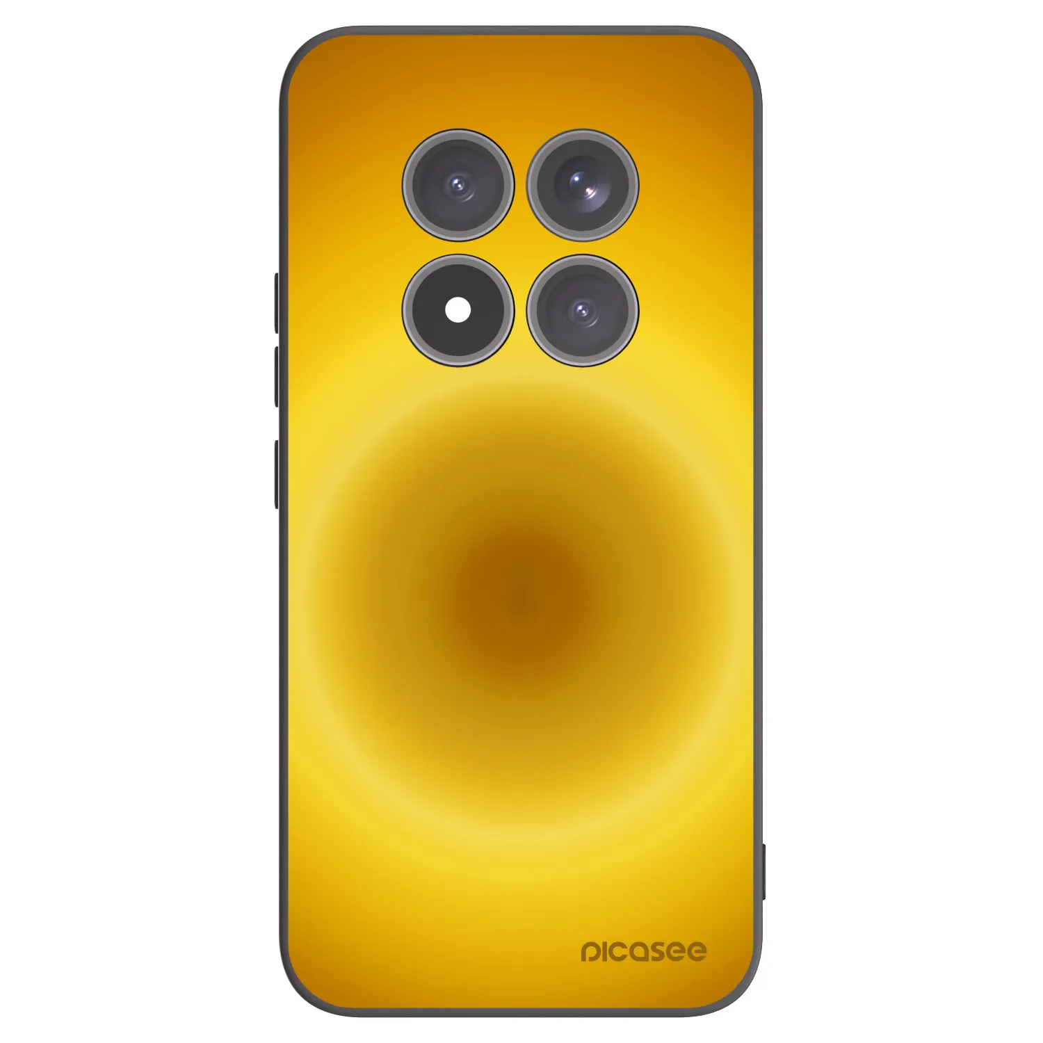 Picasee silikonowe czarne etui na Xiaomi Redmi Note 15 Pro+ - Solar Pulse