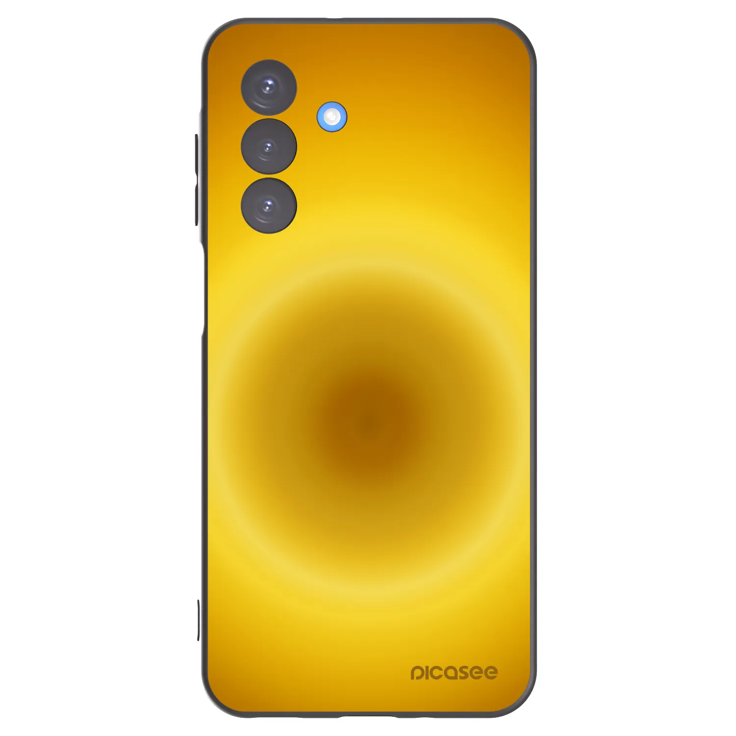 Picasee silikonowe czarne etui na Samsung Galaxy A17 5G - Solar Pulse
