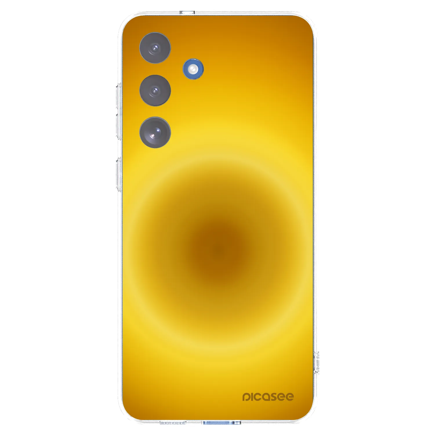 Picasee silikonowe przeźroczyste etui na Samsung Galaxy S25 FE 5G - Solar Pulse
