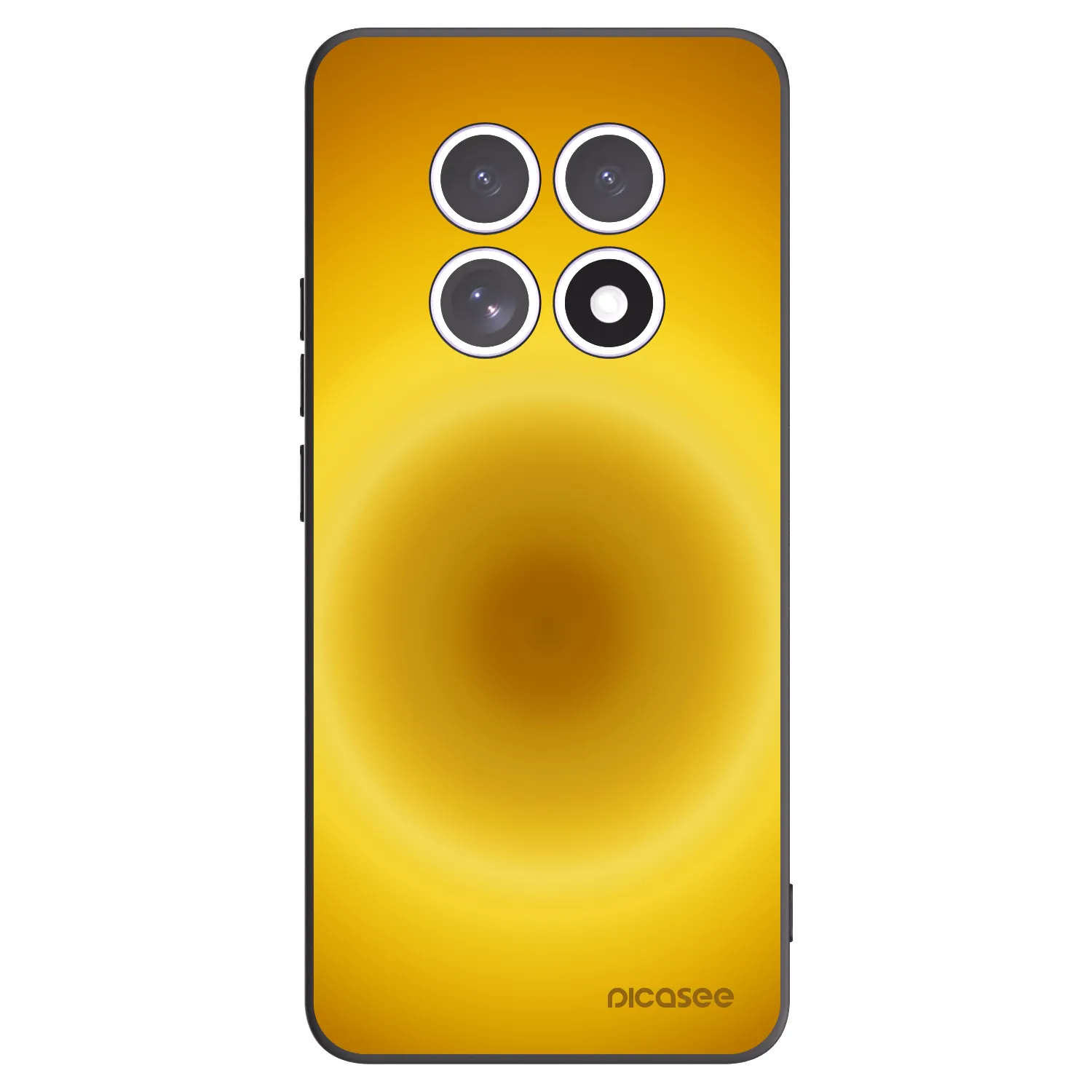 Picasee silikonowe czarne etui na Xiaomi Redmi Note 15 4G - Solar Pulse