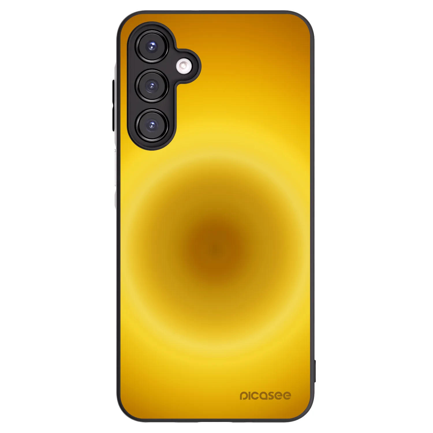 Picasee silikonowe czarne etui na Samsung Galaxy A16 4G - Solar Pulse