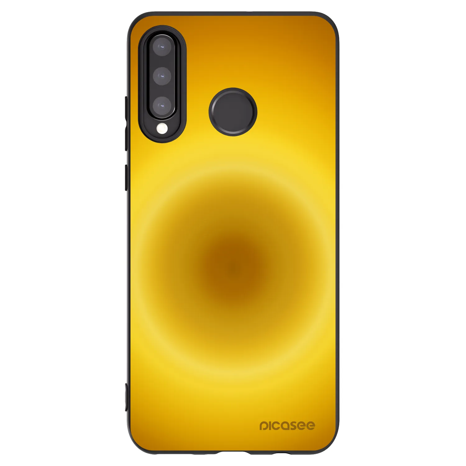 Picasee silikonowe czarne etui na Huawei P30 Lite - Solar Pulse