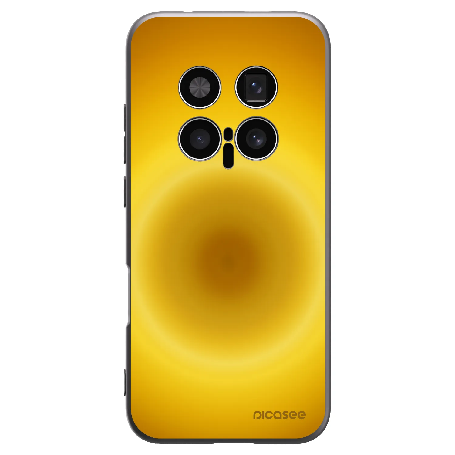 Picasee silikonowe czarne etui na Honor Magic8 Pro 5G - Solar Pulse