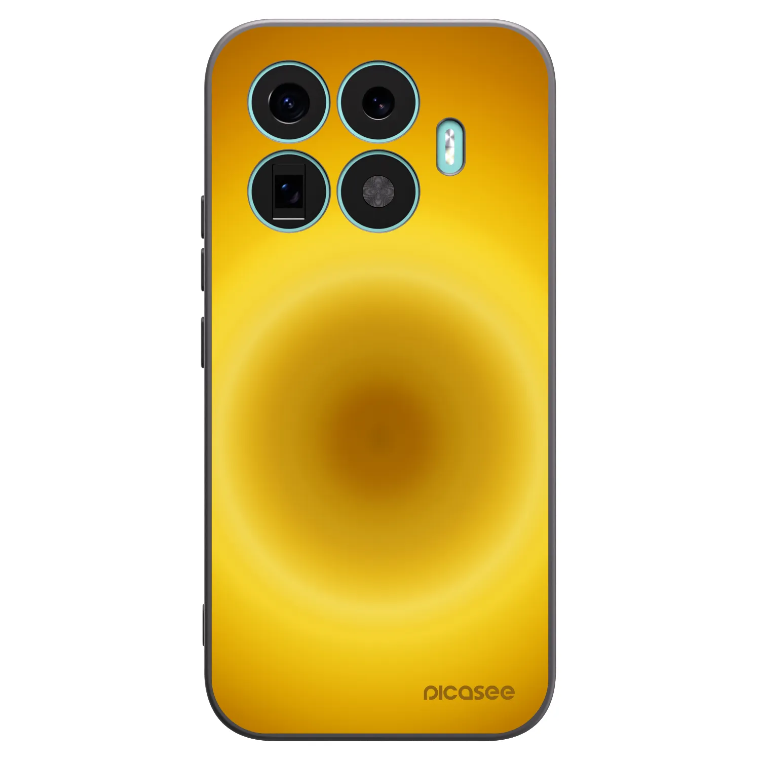 Picasee silikonowe czarne etui na Xiaomi 17T - Solar Pulse