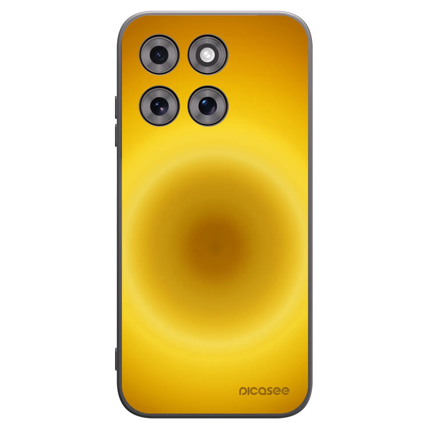 Picasee silikonowe czarne etui na Motorola Moto G77 - Solar Pulse