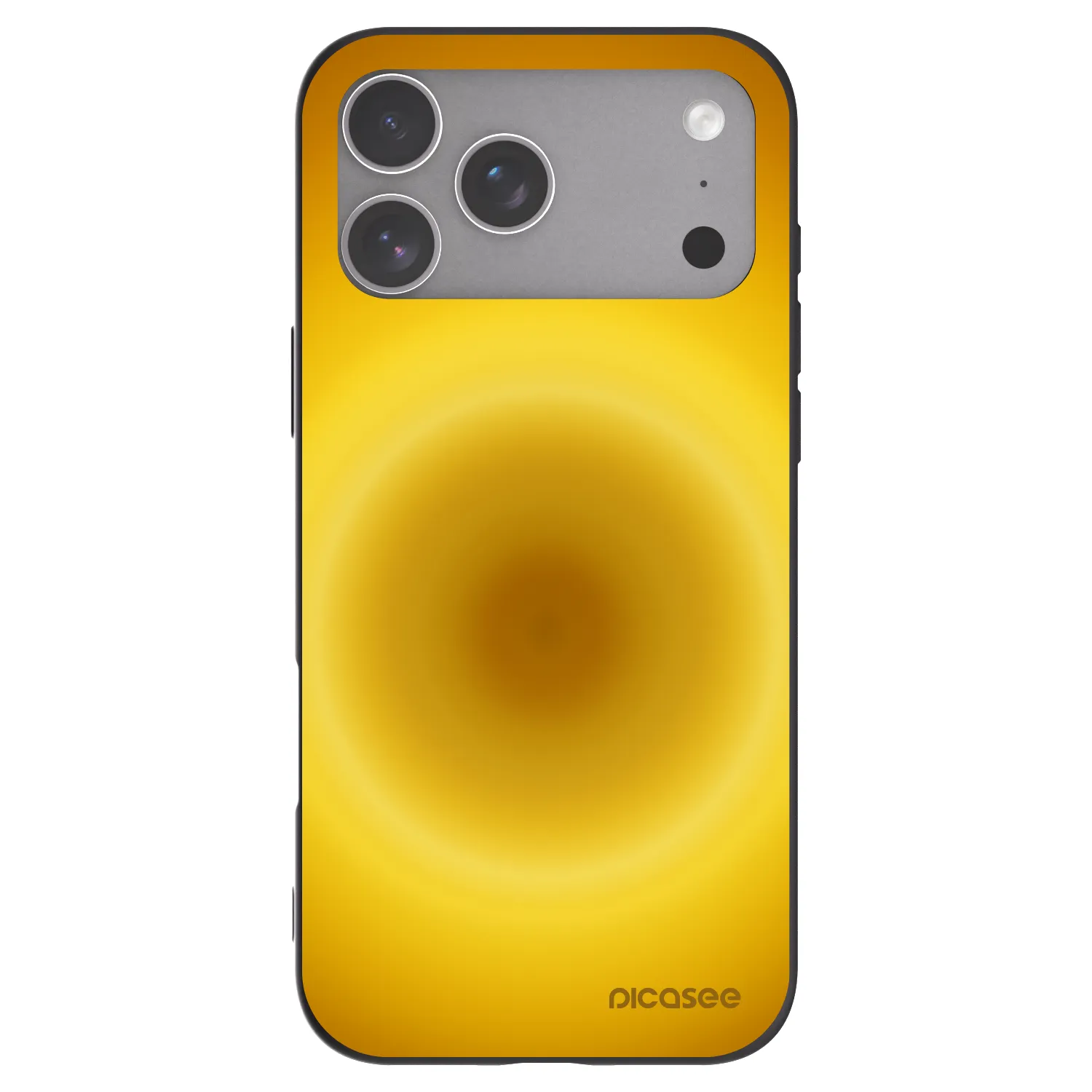 Picasee silikonowe czarne etui na Apple iPhone 18 Pro Max - Solar Pulse