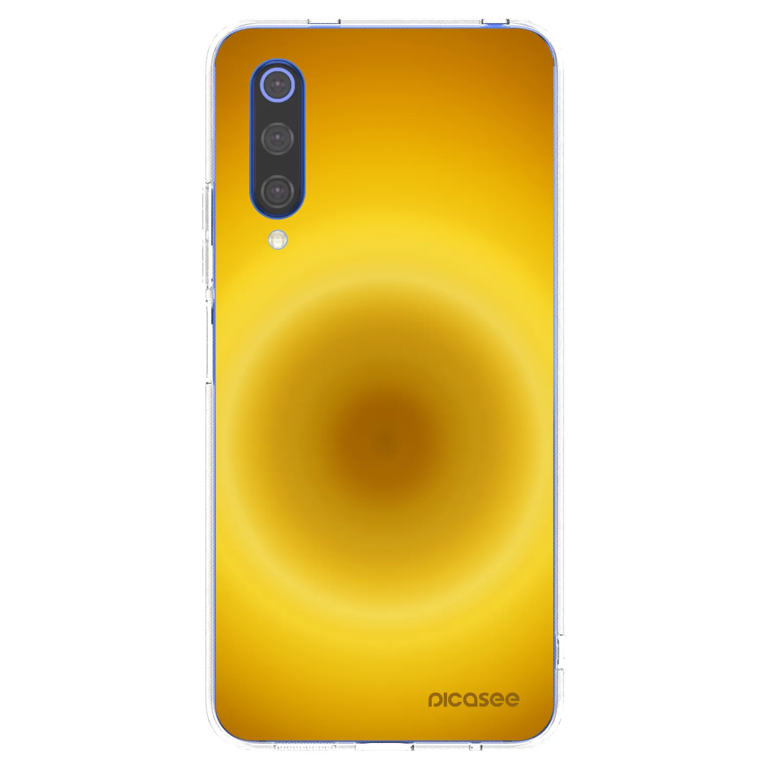 Picasee silikonowe przeźroczyste etui na Xiaomi Mi 9 SE - Solar Pulse