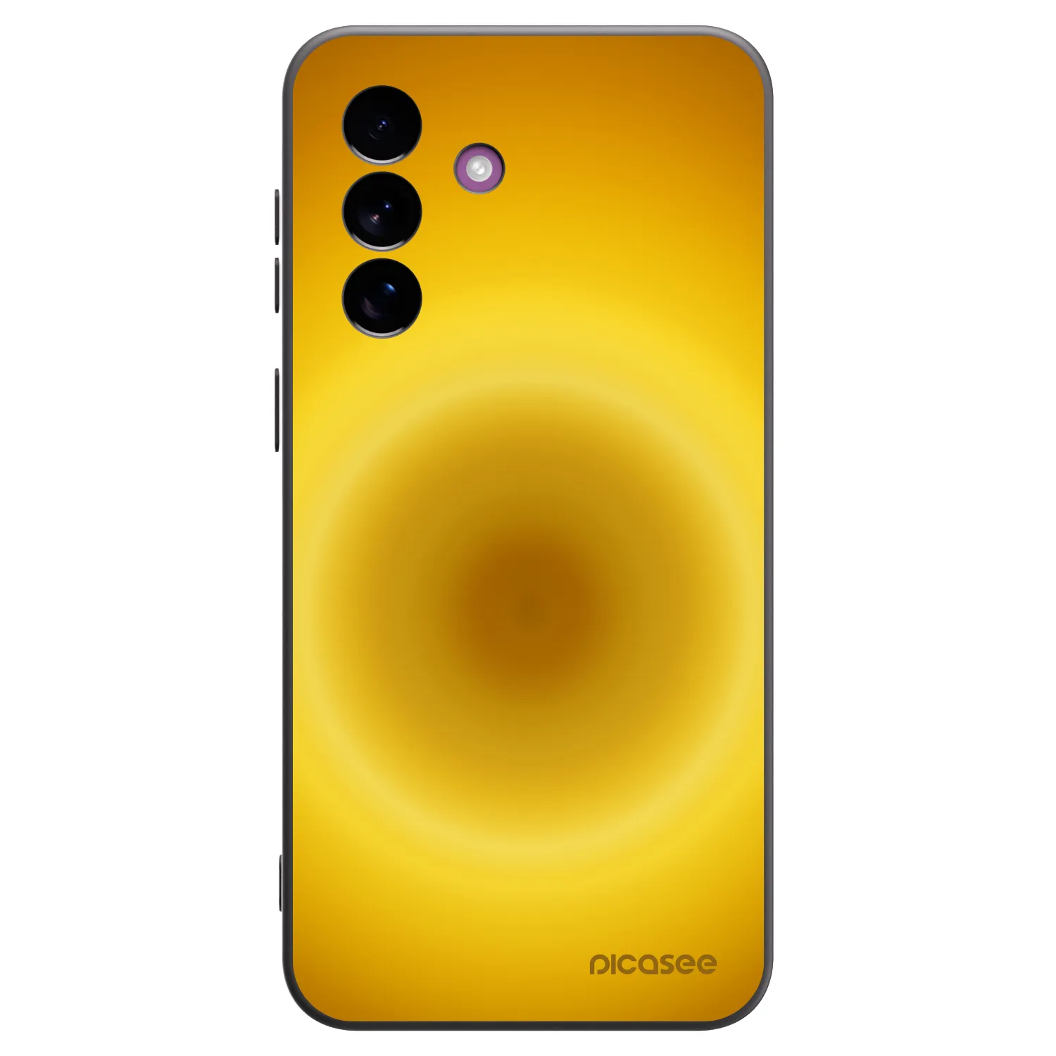 Picasee silikonowe czarne etui na Samsung Galaxy A37 - Solar Pulse