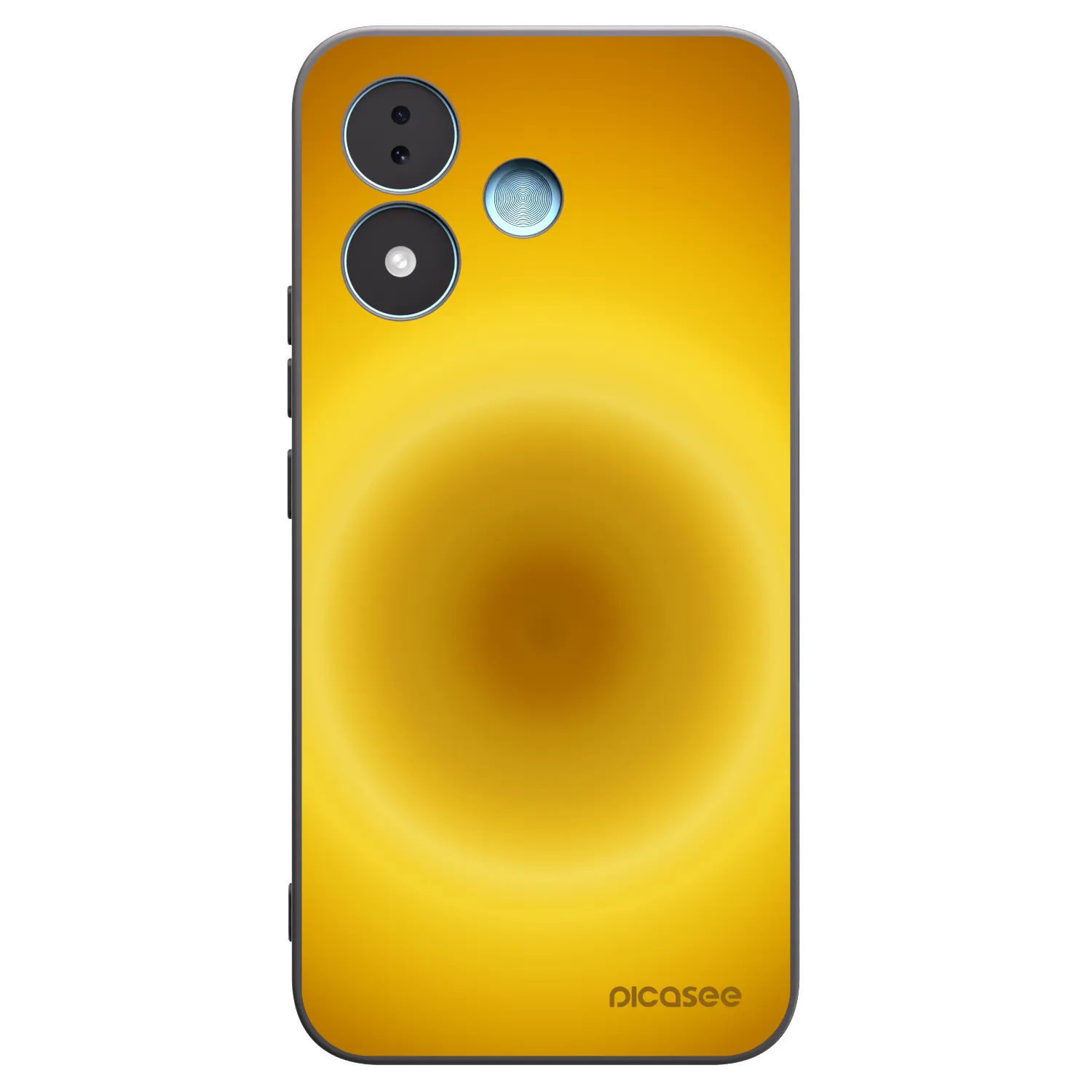 Picasee silikonowe czarne etui na Xiaomi Redmi Note 17 5G - Solar Pulse