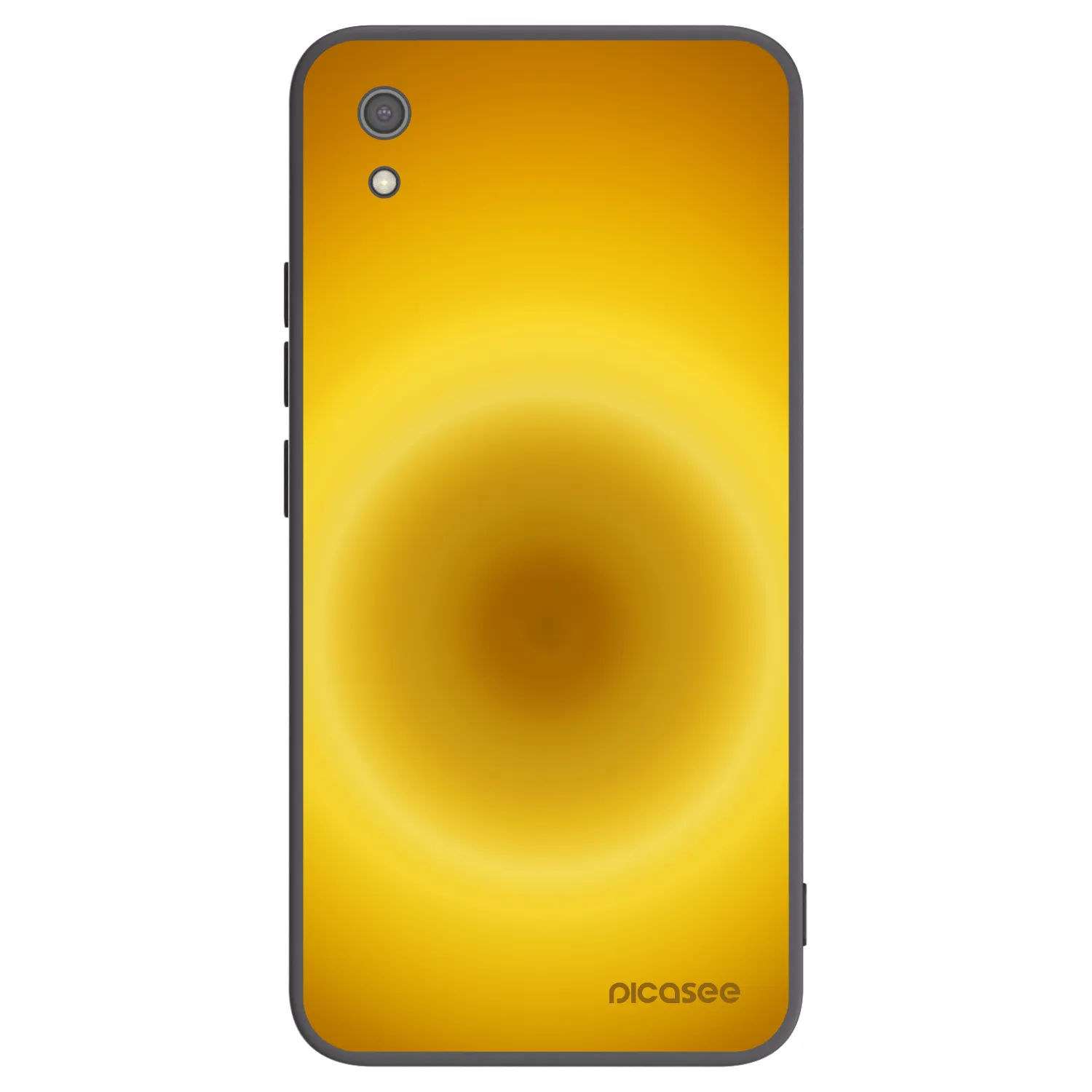 Picasee silikonowe czarne etui na Xiaomi Redmi 7A - Solar Pulse