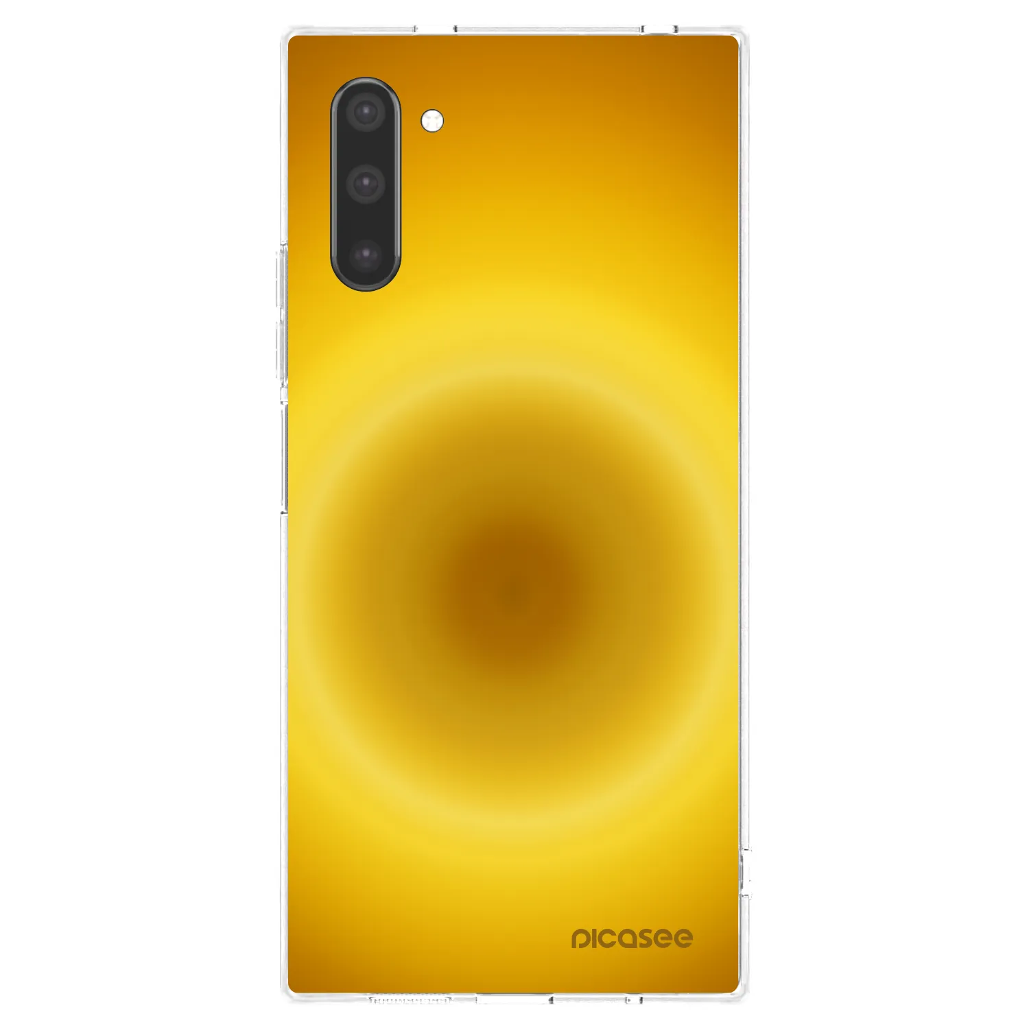 Picasee silikonowe przeźroczyste etui na Samsung Galaxy Note 10 N970F - Solar Pulse