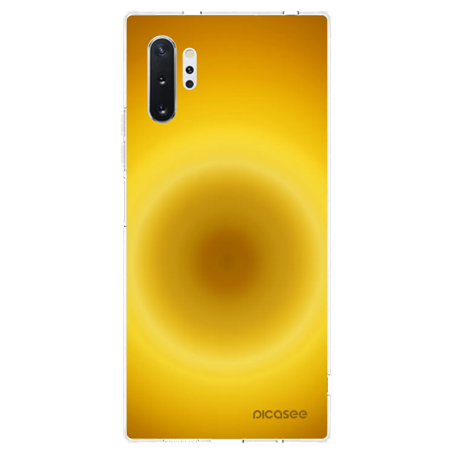Picasee silikonowe przeźroczyste etui na Samsung Galaxy Note 10+ N975F - Solar Pulse