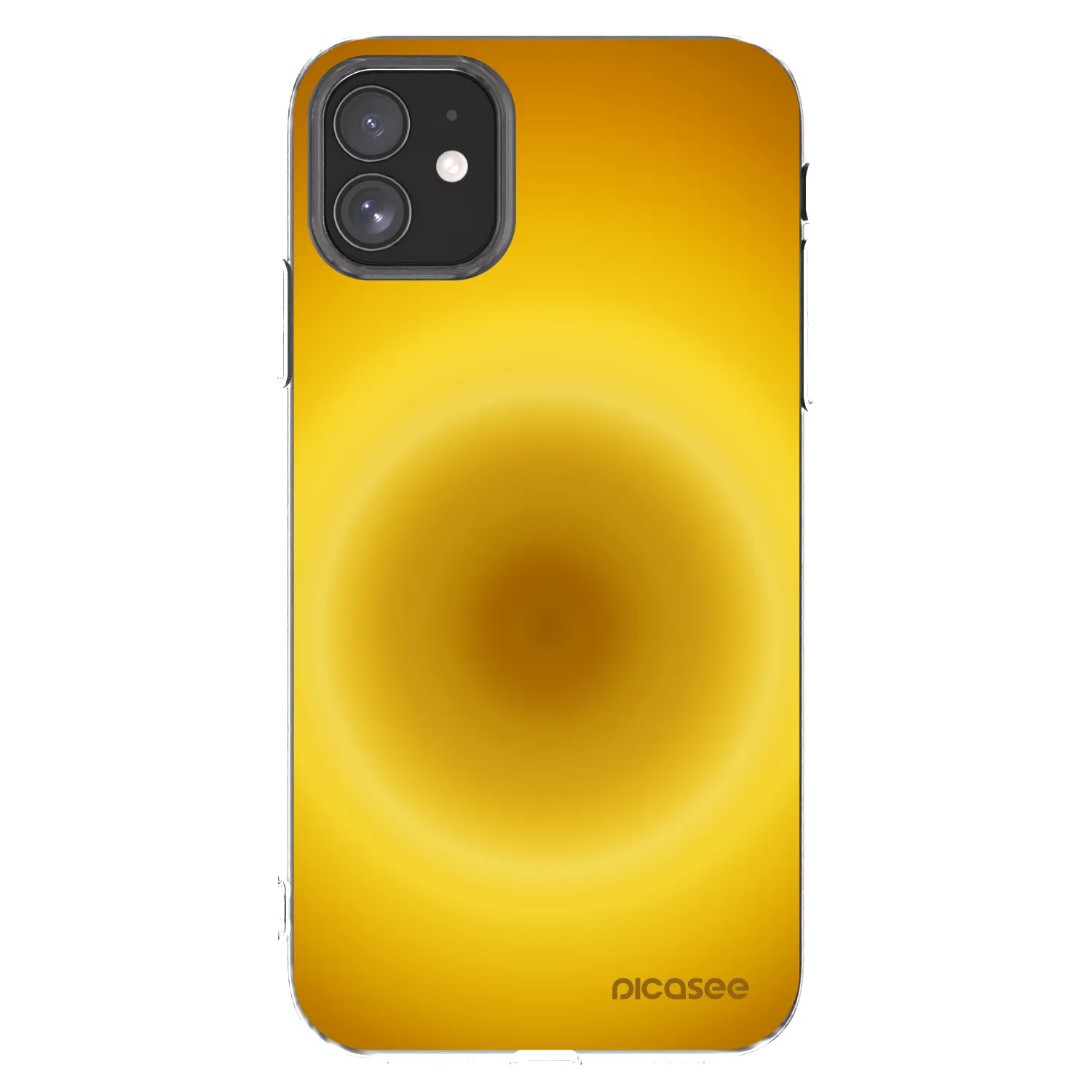 Picasee silikonowe przeźroczyste etui na Apple iPhone 11 - Solar Pulse