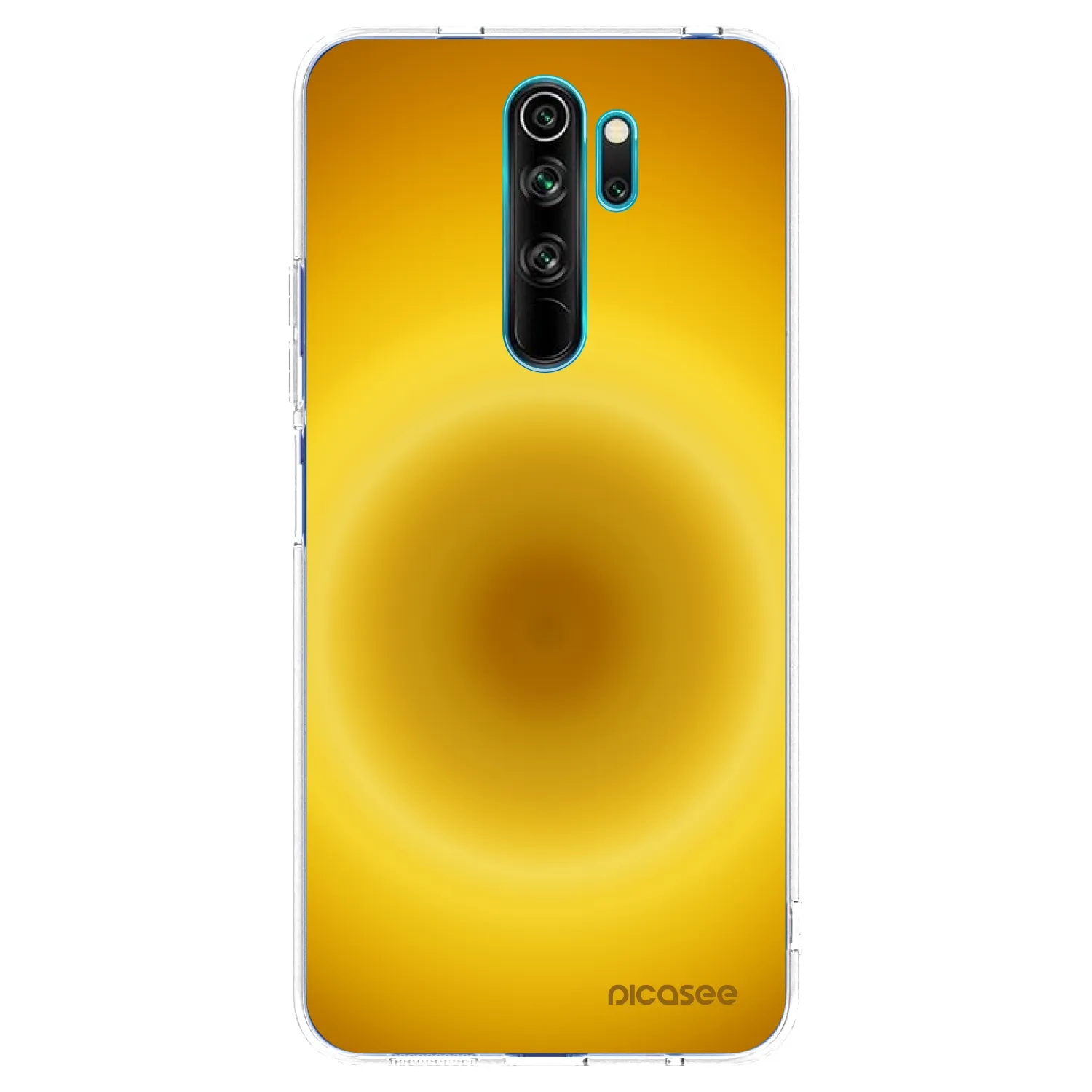 Picasee silikonowe przeźroczyste etui na Xiaomi Redmi Note 8 Pro - Solar Pulse
