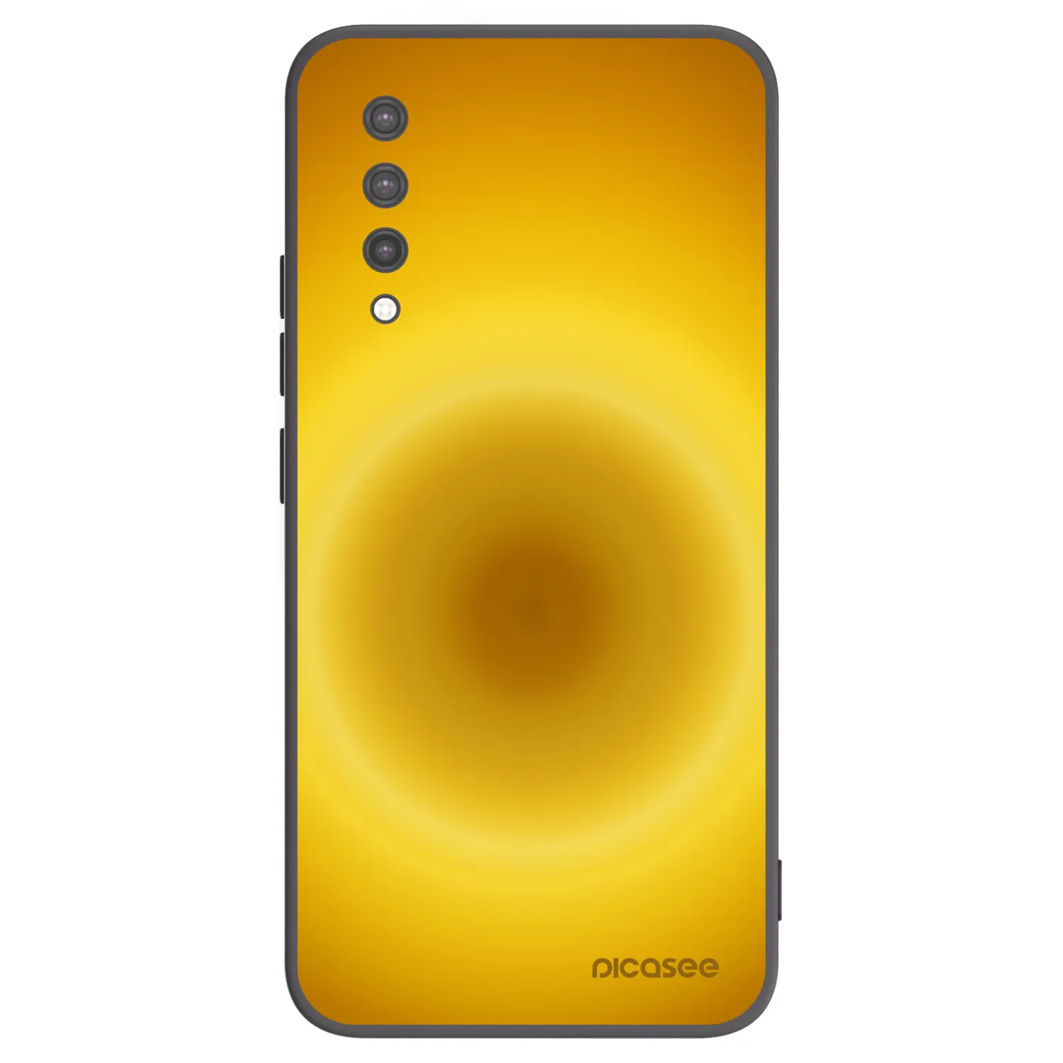 Picasee silikonowe czarne etui na Xiaomi Mi 9 Lite - Solar Pulse