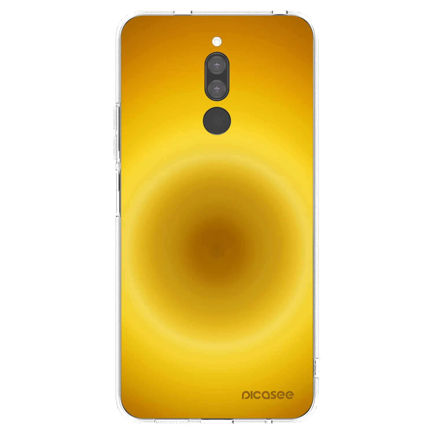 Picasee silikonowe przeźroczyste etui na Xiaomi Redmi 8 - Solar Pulse