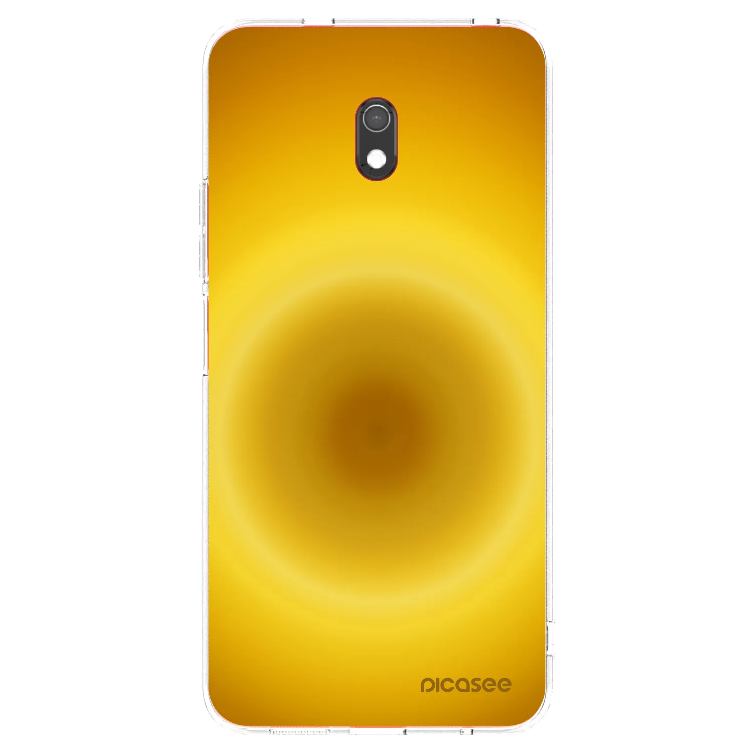 Picasee silikonowe przeźroczyste etui na Xiaomi Redmi 8A - Solar Pulse