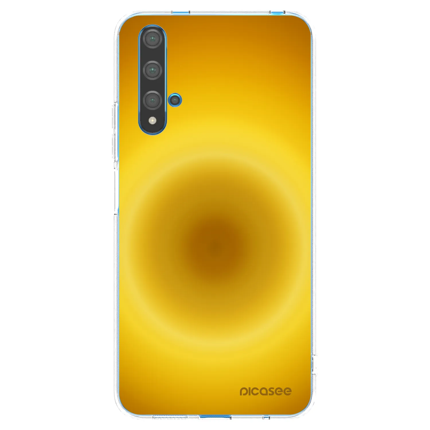Picasee silikonowe przeźroczyste etui na Huawei Nova 5T - Solar Pulse