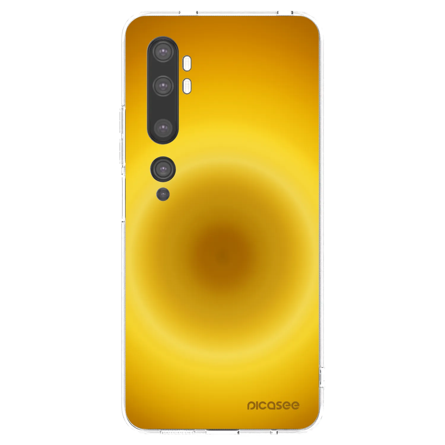 Picasee silikonowe przeźroczyste etui na Xiaomi Mi Note 10 (Pro) - Solar Pulse