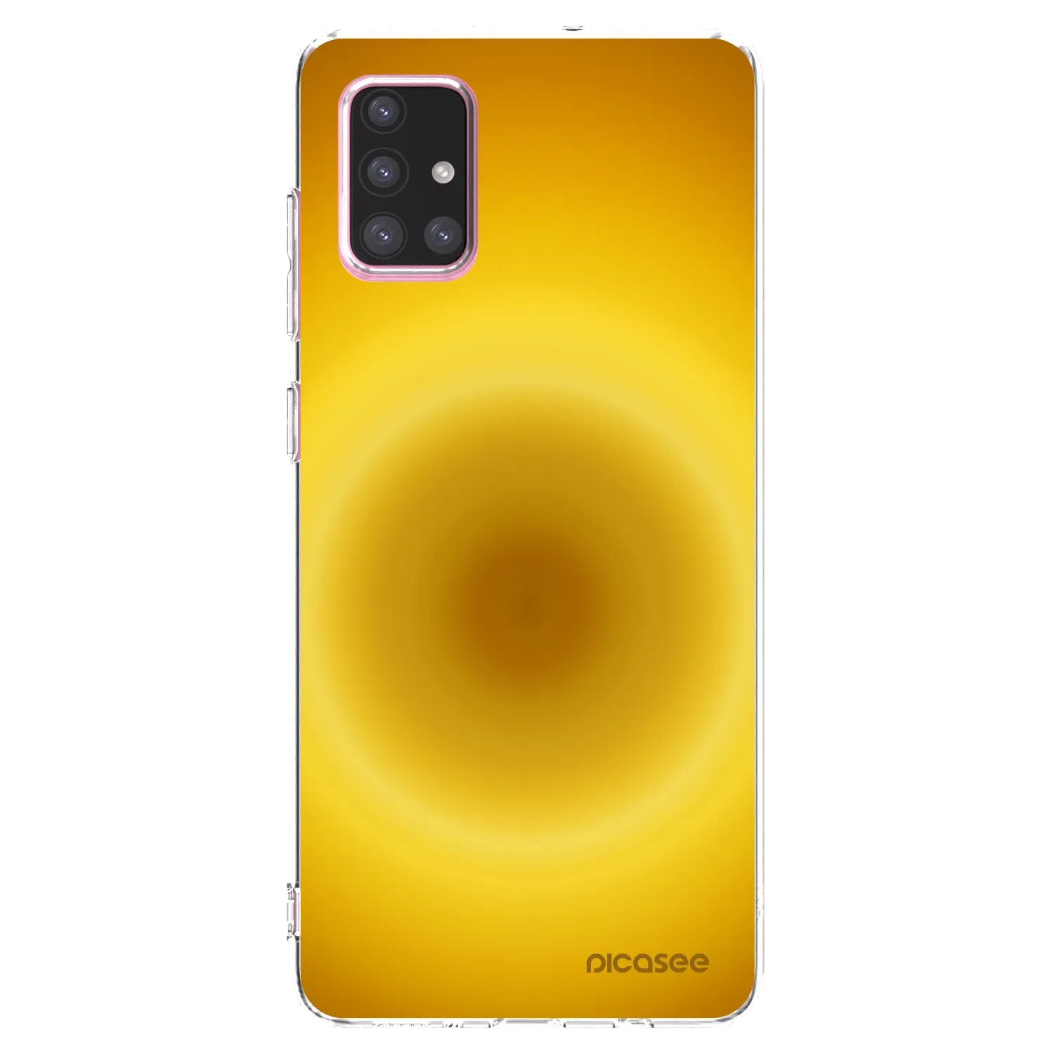 Picasee silikonowe przeźroczyste etui na Samsung Galaxy A71 A715F - Solar Pulse