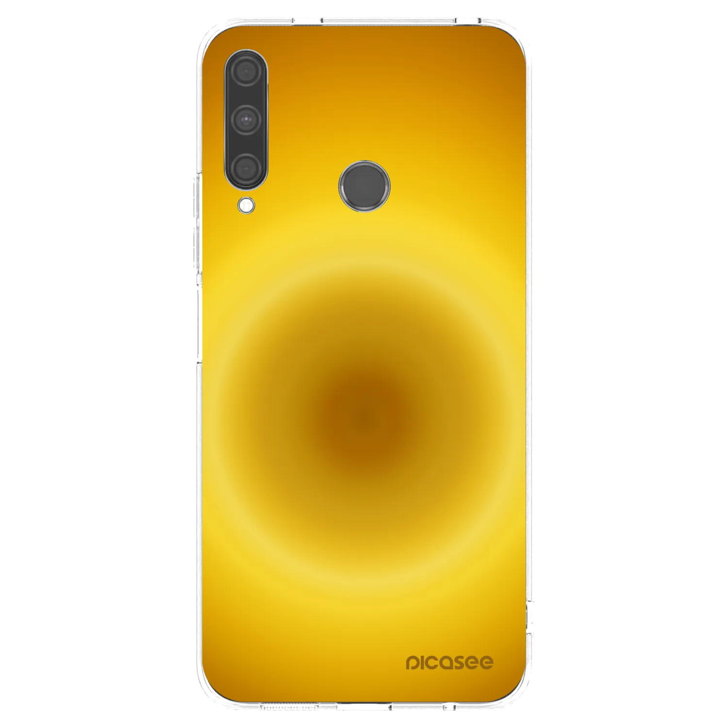 Picasee silikonowe przeźroczyste etui na Huawei P40 Lite E - Solar Pulse