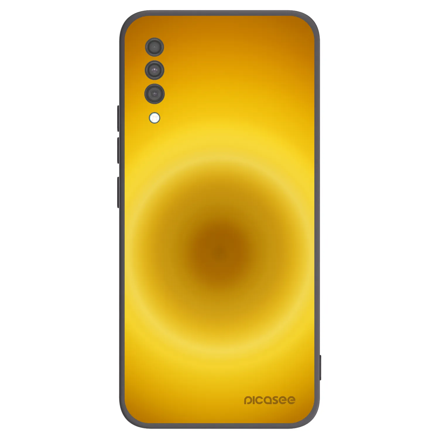 Picasee silikonowe czarne etui na Samsung Galaxy A30s A307F - Solar Pulse
