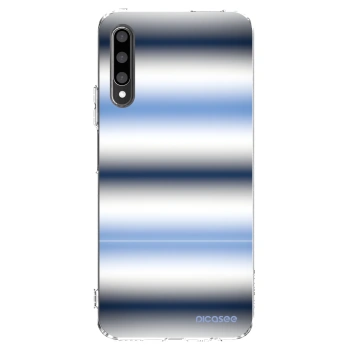 Picasee silikonowe przeźroczyste etui na Honor 9X Pro - Static Lines