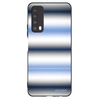 Picasee silikonowe czarne etui na Huawei P Smart 2021 - Static Lines