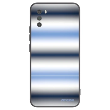 Picasee silikonowe czarne etui na Xiaomi Poco M3 - Static Lines