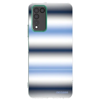 Picasee silikonowe przeźroczyste etui na Honor 10X Lite - Static Lines