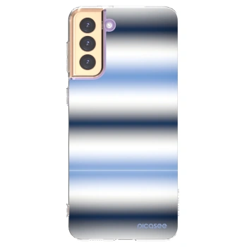 Picasee silikonowe przeźroczyste etui na Samsung Galaxy S21+ 5G G996F - Static Lines