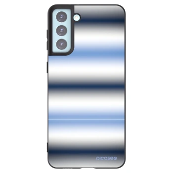 Picasee silikonowe czarne etui na Samsung Galaxy S21+ 5G G996F - Static Lines