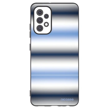 Picasee silikonowe czarne etui na Samsung Galaxy A32 5G A326B - Static Lines