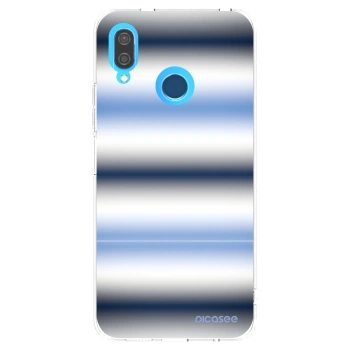 Picasee silikonowe przeźroczyste etui na Huawei P20 Lite - Static Lines