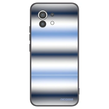 Picasee silikonowe czarne etui na Xiaomi Mi 11 - Static Lines