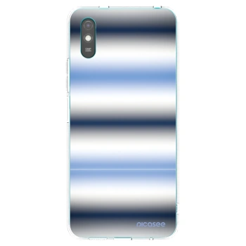 Picasee silikonowe przeźroczyste etui na Xiaomi Redmi 9AT - Static Lines