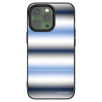 Picasee silikonowe czarne etui na Apple iPhone 13 Pro - Static Lines