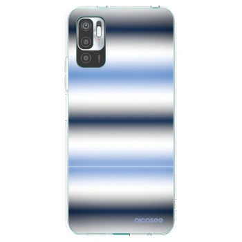 Picasee silikonowe przeźroczyste etui na Xiaomi Redmi Note 10 5G - Static Lines