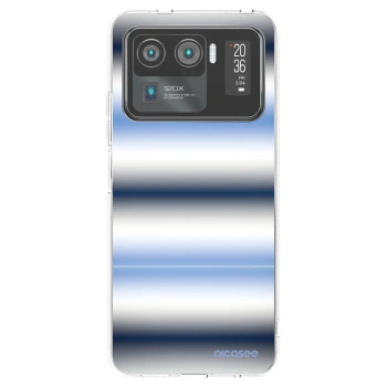 Picasee silikonowe przeźroczyste etui na Xiaomi Mi 11 Ultra - Static Lines