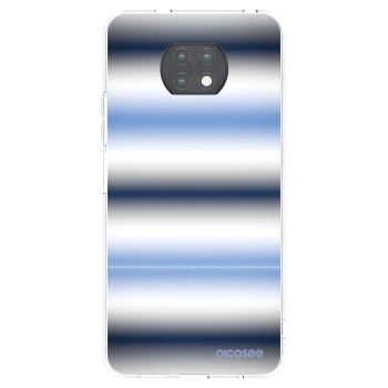 Picasee silikonowe przeźroczyste etui na Xiaomi Redmi Note 9T - Static Lines