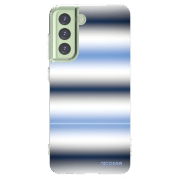 Picasee silikonowe przeźroczyste etui na Samsung Galaxy S21 FE 5G - Static Lines