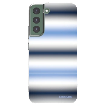 Picasee silikonowe przeźroczyste etui na Samsung Galaxy S22+ 5G - Static Lines